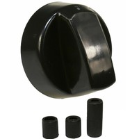 Schwarz Ofen Herdplatte Knopf Gas E-Herd Grill Steuerschalter Adapter Universal