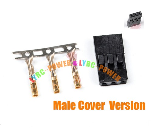 20 juegos/lote de enchufe conector macho único de 2,54 mm DPMS20 para batería Servo Jr Futaba - Imagen 2 de 2