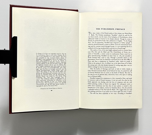 The Red and The Black by Stendhal Illustrated Easton Press Leather 1980 - Picture 5 of 11