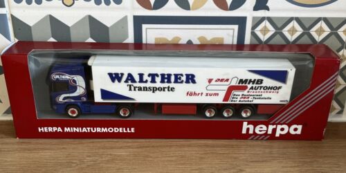 Herpa Scania Walther Transporte Truck 146630 Z2