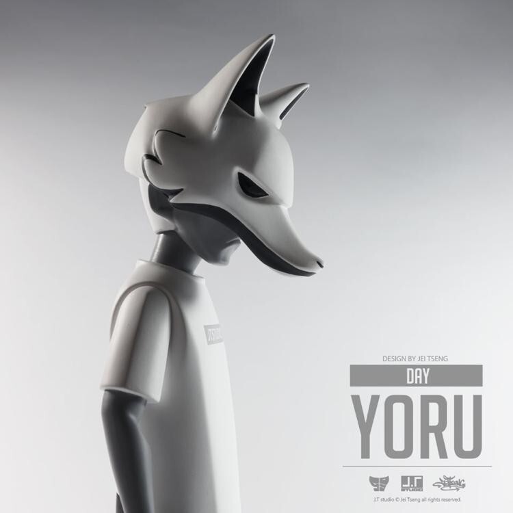 その他 J.T STUDIO 1/8 Yoru Fluorescent Fox Viny J.T STUDIO 1/8 Yoru Fluorescent Fox Vinyl WF SHANGHAI . Ver