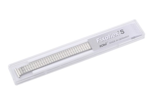 Brandneu in Originalverpackung Rowi Fixoflex S Edelstahl Uhr Armband/Armband 14 mm Made in Germany - Bild 2 von 5