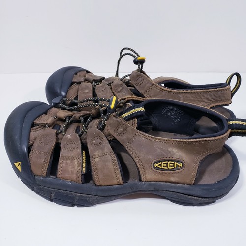 Keen Brown Leather Sandals Water Shoes 