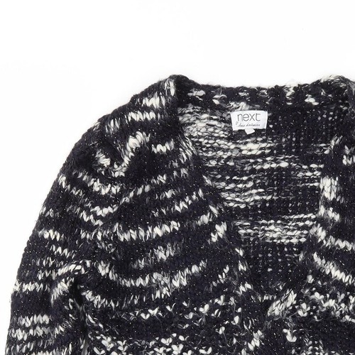 NEXT Womens Blue Crew Neck Acrylic Blend Cardigan Size S - Picture 5 of 12