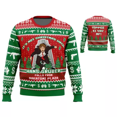 Ugly sweater top die hard