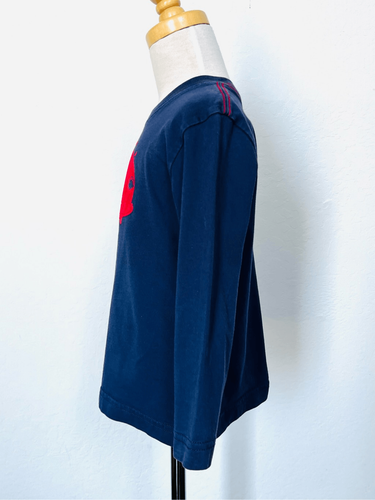 Hanna Andersson Kids 4 (100) Sueded Graphic Car Long Sleeve Tee BUY 2 GET 1 FREE - Picture 2 of 6