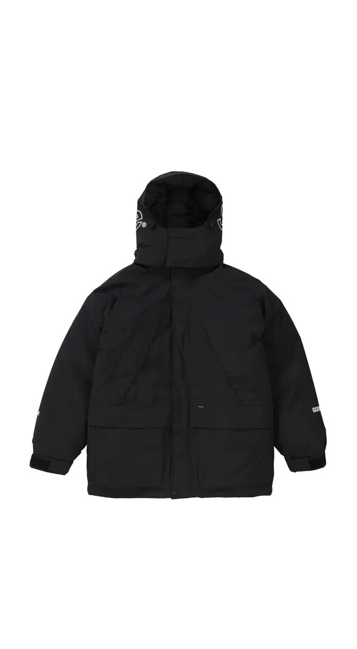 FW18 Supreme GORE TEX 700 veste parka Biggie noire taille L grande