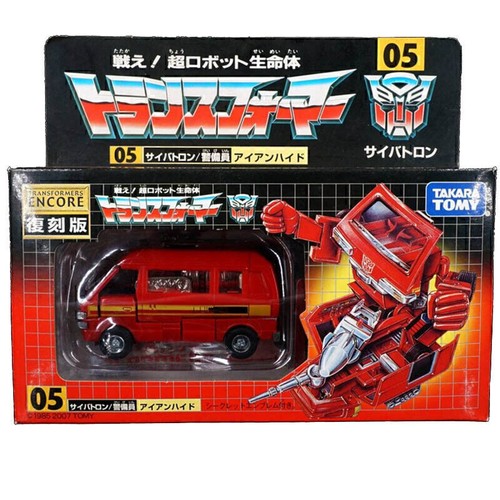 Takara Transformers G1 Ironhide Encore 05 Action Figure Hasbro Retro Reissue
