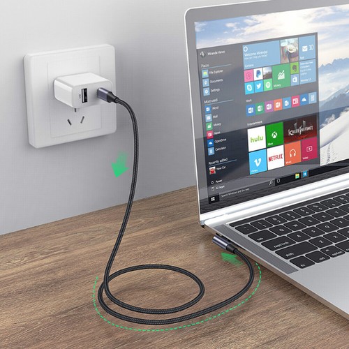 PD 100W 5A USB C To USB-C Fast Charger Dual Type C Charging Data Sync USB Cables - Picture 10 of 22