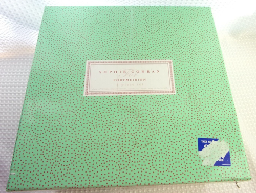 Portmeirion Sophie Conran Porcelain 4 pc. Dinnerware Place Setting in Grey NIB - Picture 13 of 19