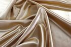 44 yard Roll Fabric - Bridal Satin - Khaki - 58/60" Wide - Shiny Bridal Dress
