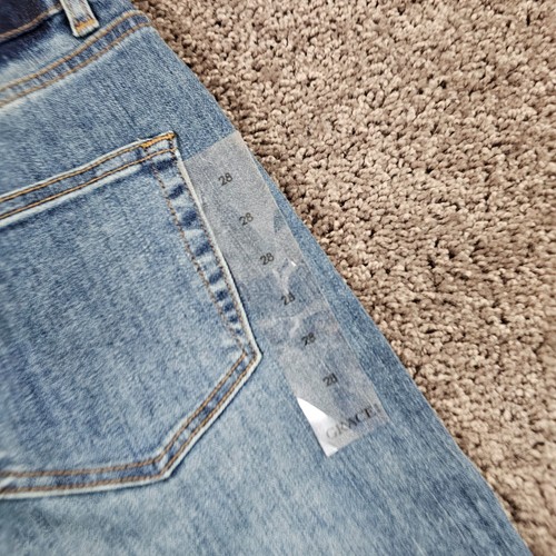 Grace in LA Jeans Women 28 Wide Leg High Rise Medium Wash Stretch Denim 26x23 - Picture 10 of 14