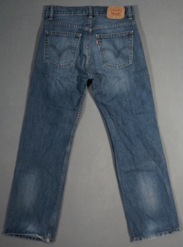 WG13461 ***LEVI'S*** 505 STRAIGHT LEG FIT BLUE JEANS YOUTH sz28X28 (msr 28"x28") - Picture 3 of 6