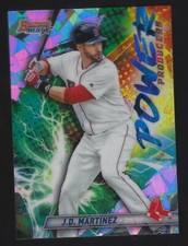 2019 Bowman's Best Power Producers -Atomic Refractor - JD Martinez #PP-JDM 