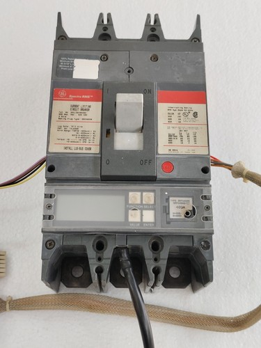 GE SOLL36CB0400 3-P 400A 600V SPECTRA CIRCUIT BREAKER 400A RATING PLUG FREE FAST - Picture 2 of 18