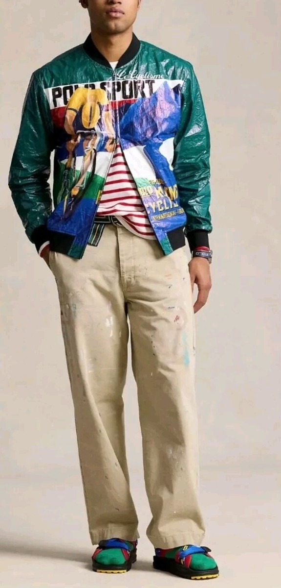 Polo Sport Ralph Lauren Graphic Cyclist Jacket Multi Size's Polo Sport Ralph Lauren Graphic Cyclist Jacket Multi Size's