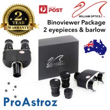 WILLIAM OPTICS BINOVIEWER COMPLETE PACKAGE - 1.25" BINO VIEWER for telescope