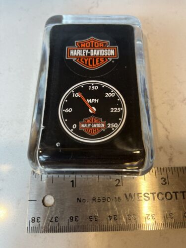 Nuevo en caja pisapapeles de vidrio Harley Davidson mercancía coleccionable para motocicleta - Imagen 3 de 8