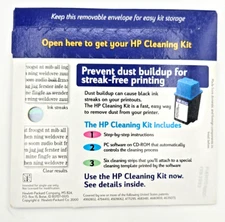 HP Cleaning Kit, Sealed New, PC CDROM, Printers From Around Year 2000 Only!