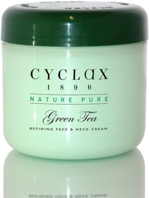 Cyclax Natural Pure Green Tea Refining Face & Neck Cream - 1 Pack of 300ml