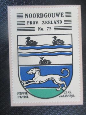 (352) Wappenmarke - Noordgouwe Prov. Zeeland