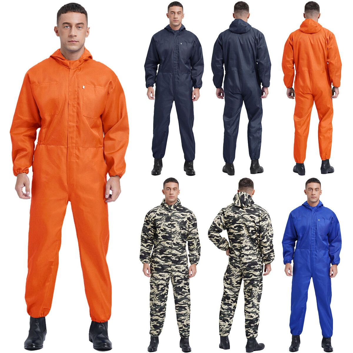 Street Solid Patchwork U Neck Regular Jumpsuits(3 Colors) Street Solid Patchwork U Neck Regular Jumpsuits(3 Colors)