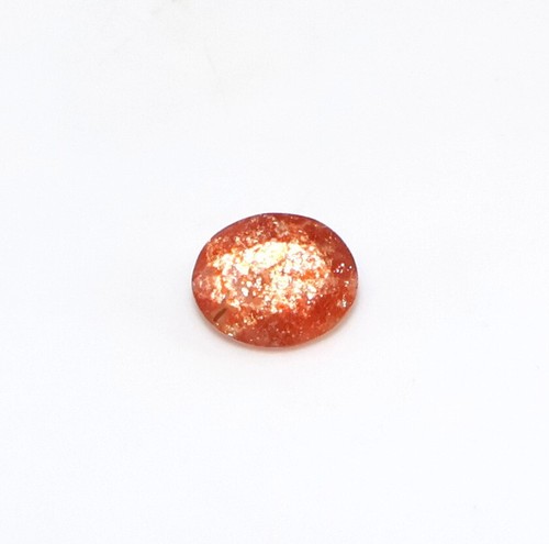 Natürlicher Sonnenstein facettiert Edelstein Feuer Sonnenstein Ovalschliff 3,20 kt 11x9 mm - Bild 2 von 3