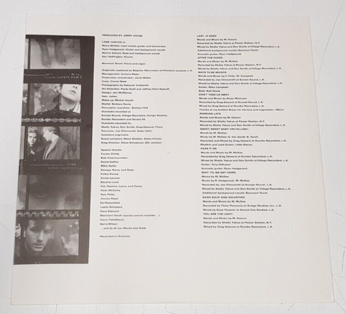 Lone Justice "Lone Justice" 1987 COWPUNK Aust Press Near Mint Vinyl LP - Picture 8 of 11