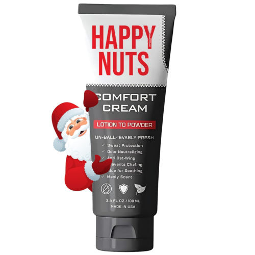 Comfort Cream Deodorant for Men: Anti-Chafing Sweat Defense, Odor Control, Alumi