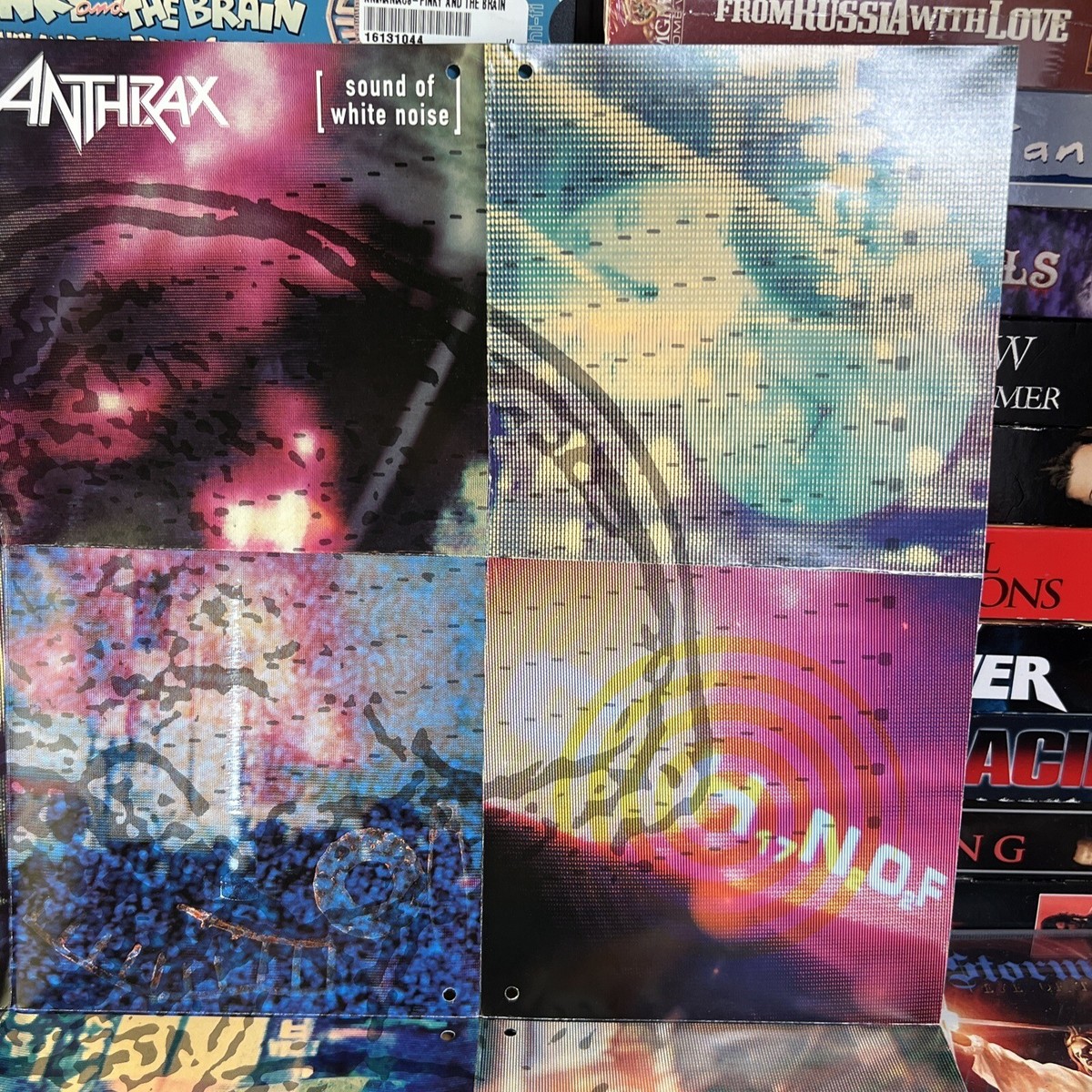 Anthrax Sound of White Noise 1993 CD Dan Spitz John Bush