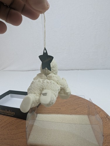 DEPT 56 Snowbabies Sternennacht, kleiner Schlagzeuger JingleBaby Biskuit Ornamente - Bild 9 von 13
