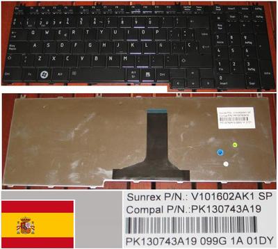 TO68 Touches pour clavier Toshiba Satellite A15 A20 A120 M55 Qosmio G15