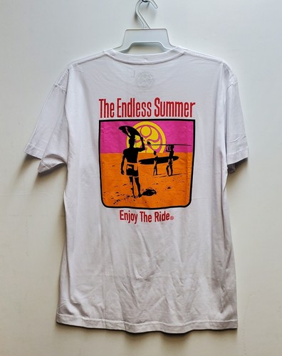 ENDLESS SUMMER ENDLESS SUN Men's S/S T-Shirt - WHT - Large - NWT - Picture 3 of 4