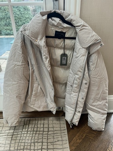 Mens Large All Saints Canis Puffer 