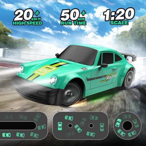 4wd Drift Rc Truck, 4x4 Rennwagen mit Fernbedienung, Geschenk für Kinder & Erwachsene - Bild 6 von 38