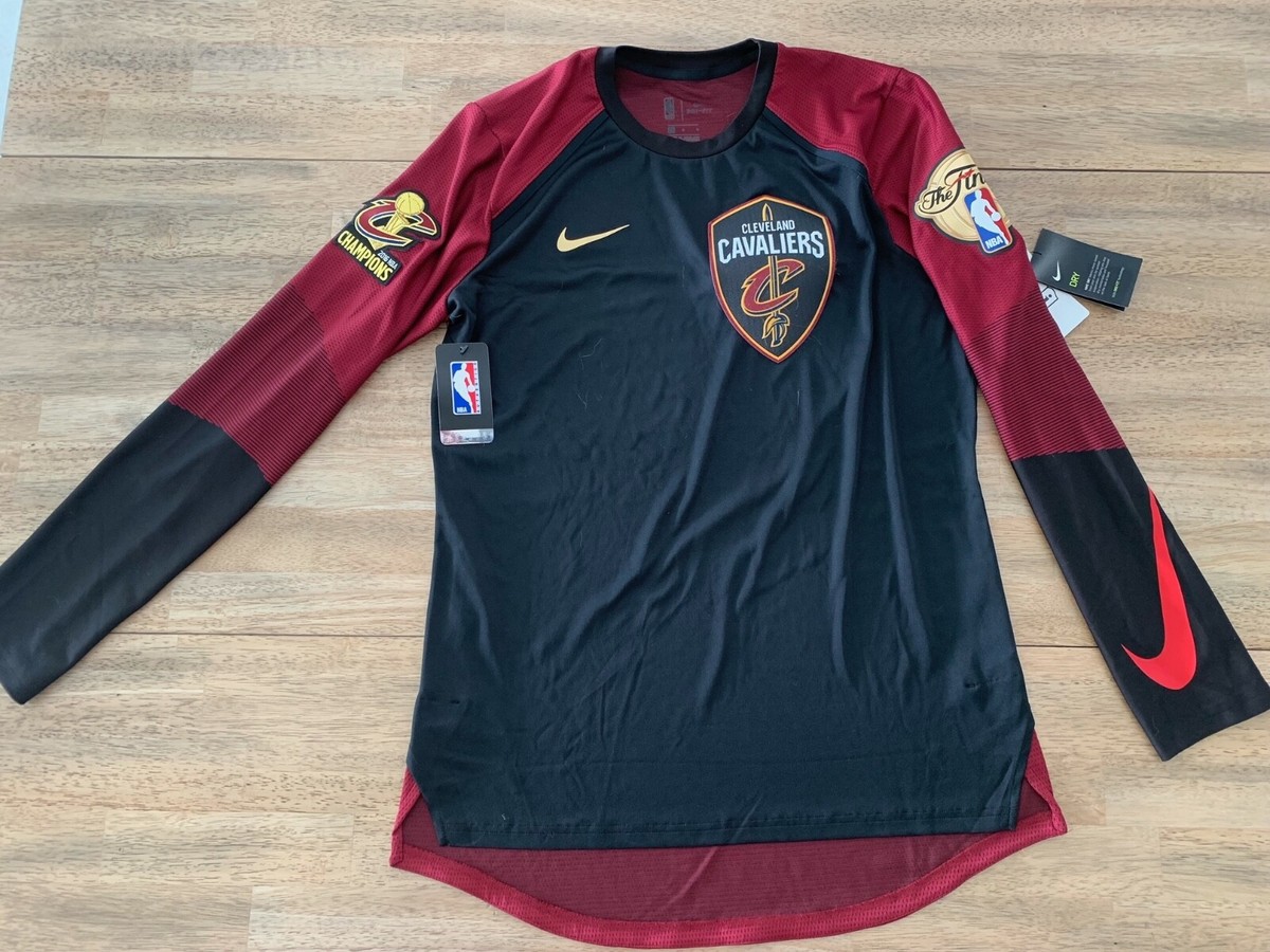 NWT Nike NBA Finals Cleveland Cavaliers CAVS Black/Wine Warmup
