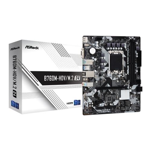 Intel i9 12900KF Sixteen Core 3.2Ghz Asrock B760M 2TB M.2 64GB DDR4 Motherboard - Afbeelding 6 van 17
