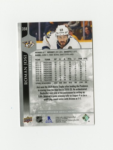 2020-21 Upper Deck Series 2    Complete Your Set   Buy more and save! - Picture 89 of 147