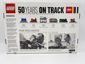 LEGO 4002016 Employee Exclusive - 50 Years On Track - NEW + ORIGINAL PACKAGING from 2016