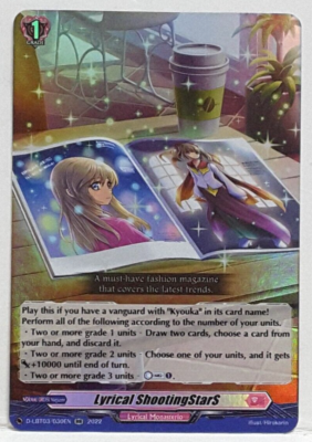 Cardfight Vanguard Lyrical ShootingStarS D-LBT03/030EN RR