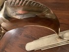 Leaping Brass Fish marine mid century modern (MCM) sculpture 11" tall — photo 5