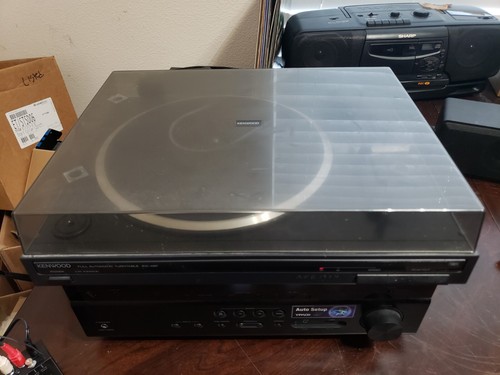 Giradischi Kenwood KD-48F completamente automatico testato funzionante vintage con preamplificatore phono - Foto 9 di 12