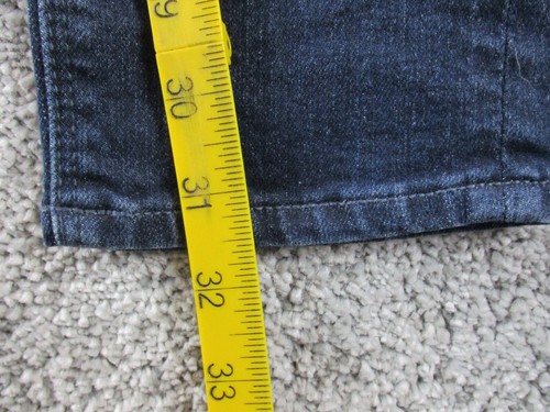 Jeanswest Maternity Jeans 8 W30 L31 Skinny Blue Denim Cotton Stretch ZipFly - Picture 10 of 12