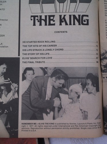 Elvis 16 Magazine Vol #1 Issue #1 The King Lot of Three 1977 1978 - Picture 4 of 24