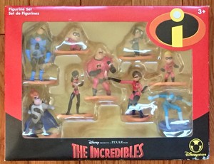 incredibles figurine set