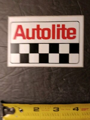 ORIGINAL AUTOLITE VINTAGE AUTOMOTIVE DRAG RACING DECAL STICKER | eBay