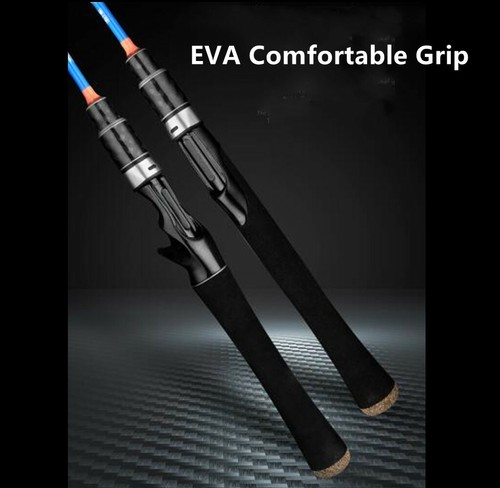 1.8M Spinning Rod Portable Fishing Poles Carbon Casting Fishing Rod Fast Action - Picture 42 of 66