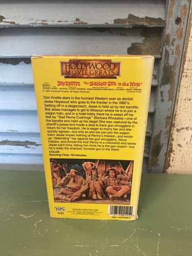 Don Knotts The Shakiest Gun In The West  VHS - Picture 3 of 5