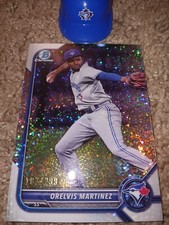 Orelvis Martinez Bowman Chrome 2022 Speckle Refractor 167/299 🔥 RARE 🔥 Rookie