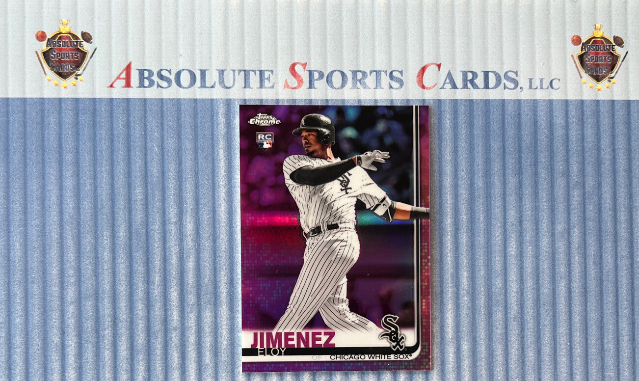 2019 Topps Chrome Pink Refractor #202 ELOY JIMENEZ RC | White Sox